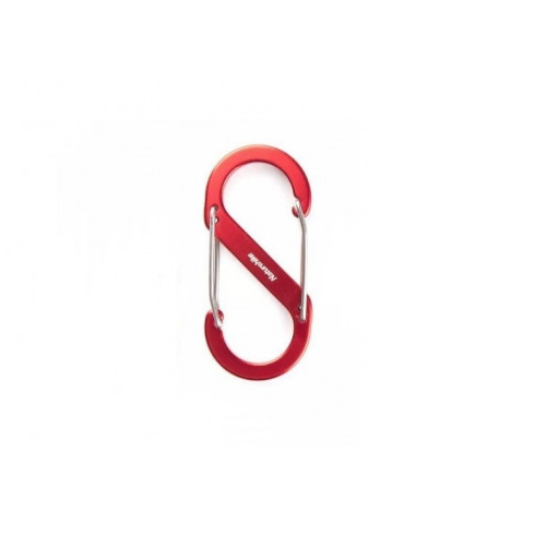 Naturehike S-type multifunctional carabiner NH20GS004, 4 cm, red