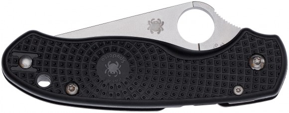 Knife Spyderco Para 3 FRN Black serrated blade Knife Spyderco Para 3 FRN Black serrated blade