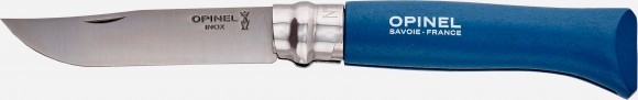 Knife Opinel №8 Inox dark blue (blister)
