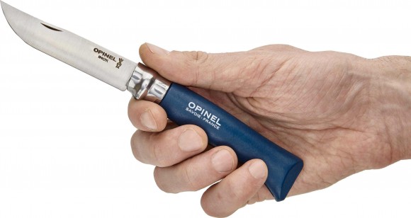 Knife Opinel №8 Inox dark blue (blister) Knife Opinel №8 Inox dark blue (blister)