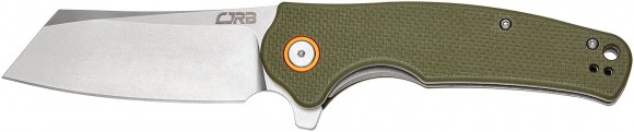 CJRB G10 Crag Green Knife
