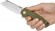 CJRB G10 Crag Green Knife