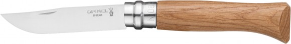 Knife Opinel №8 Inox. Handle-oak