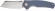 Knife CJRB Crag G10 Gray-blue