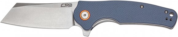 Knife CJRB Crag G10 Gray-blue