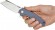 Knife CJRB Crag G10 Gray-blue