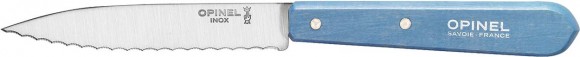 Нож Opinel Serrated №113 Inox. Цвет - голубой
