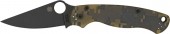 Knife Spyderco Para-Military2 Camo Black