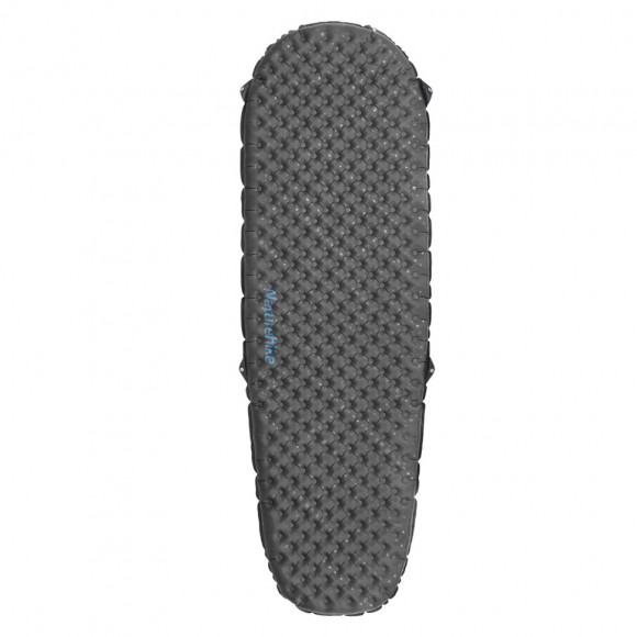 Матрац надувний надлегкий Naturehike CNH22DZ018, овальний, із мішком для надування, 168 см, сірий Матрац надувний надлегкий Naturehike CNH22DZ018, овальний, із мішком для надування, 168 см, сірий