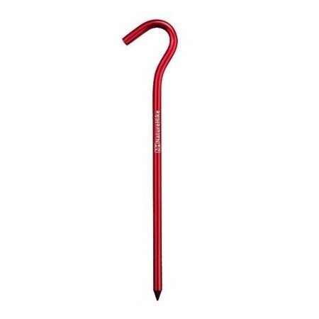 Кілки з гачком алюмінієві Naturehike NH15A008-I, 16 см , червоний (8 шт) Кілки з гачком алюмінієві Naturehike NH15A008-I, 16 см , червоний (8 шт)