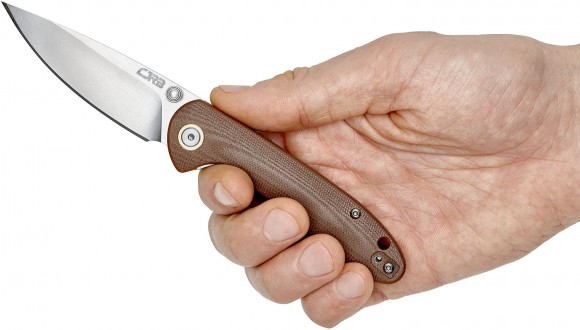 Knife CJRB Feldspar Small G10 Brown