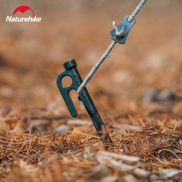 Kilok Stahl Naturehike CNH22ZP018, 20 cm, schwarz