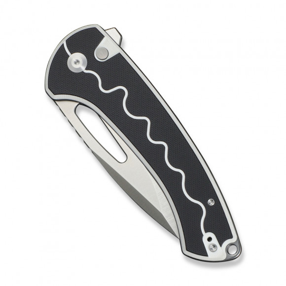 Ніж складаний Sencut Squiggy White/Black S24082A-1