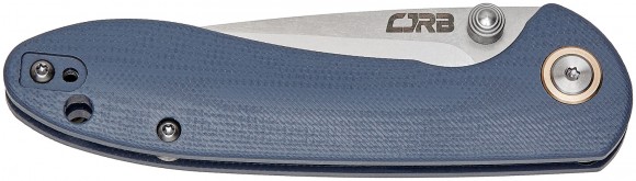 Knife CJRB Feldspar Small G10 Gray-blue