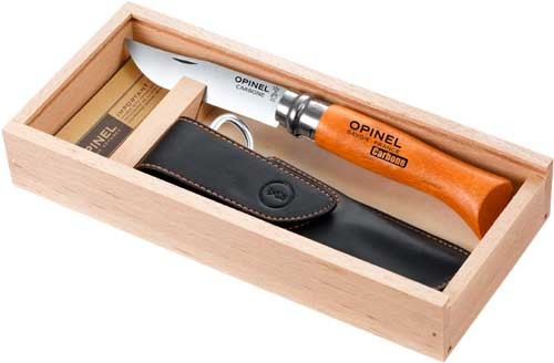 Knife Opinel №8 Carbone (in a gift box) Knife Opinel №8 Carbone (in a gift box)