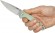 CJRB Feldspar G10 Mint Green Knife