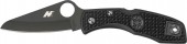 Knife Spyderco Salt 1 black blade plain
