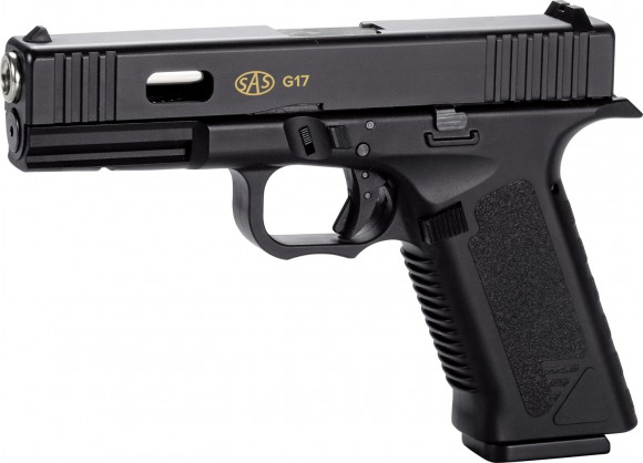 Пистолет пневматический SAS G17 Blowback BB кал. 4, 5 мм