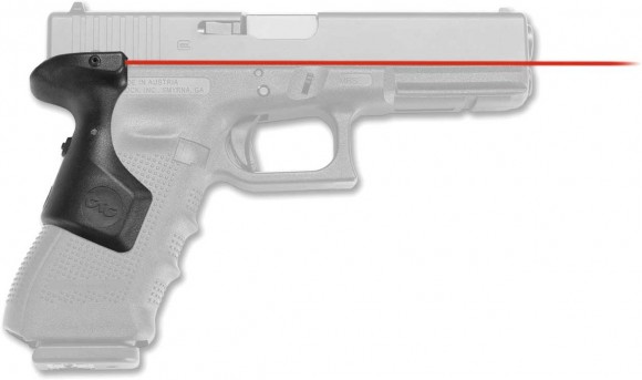 Лазерний цілевказівник Crimson Trace LG - 850 на рукоять для GLOCK G4 17/34. Колір-Червоний