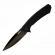 Unteres Adimanti SHADOW von Ganzo (Skimen-Design) schwarze Klinge