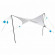 Camping-Markise Naturehike Rhombus NH19TM003, 150D /Silberbeschichtet, 402*268 cm, grau