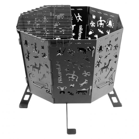 Гриль портативний розкладний Naturehike CNH22CJ036, сталь Гриль портативний розкладний Naturehike CNH22CJ036, сталь