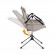 Naturehike NH21JJ004 folding rocking chair, beige