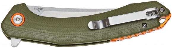 Nóż CJRB Gobi G10 Zielony