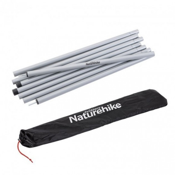 Стійки для тенту Steel poles Ø22 Naturehike NH20PJ043 silver Стійки для тенту Steel poles Ø22 Naturehike NH20PJ043 silver