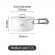 Garnek z ceramiczną powłoką nieprzywierającą Naturehike CNK2450CF013, 1,7 l, aluminium
