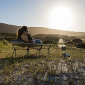 Ліжко складане Naturehike NH20JJ009, алюміній, бежевий Ліжко складане Naturehike NH20JJ009, алюміній, бежевий