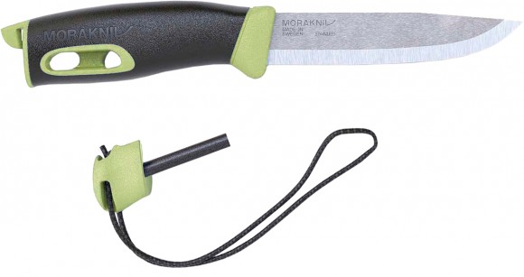 Morakniv Companion Spark knife: green