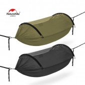 Гамак 3-в-1 з москітною сіткою Naturehike CNH22HJ001, 210T polyester, темно-зелений Гамак 3-в-1 з москітною сіткою Naturehike CNH22HJ001, 210T polyester, темно-зелений