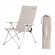Naturehike NH17T003-Y folding chair, aluminum, beige