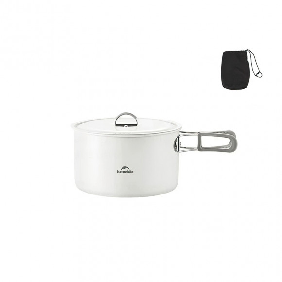 Каструля із керамічним антипригарним покриттям Naturehike CNK2450CF013, 3 л, алюміній Каструля із керамічним антипригарним покриттям Naturehike CNK2450CF013, 3 л, алюміній