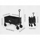 Складаний візочок Naturehike CNK2300JU014, чорний Складаний візочок Naturehike CNK2300JU014, чорний