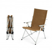 Крісло складане Naturehike CNH22JU059, алюміній, коричневe Крісло складане Naturehike CNH22JU059, алюміній, коричневe