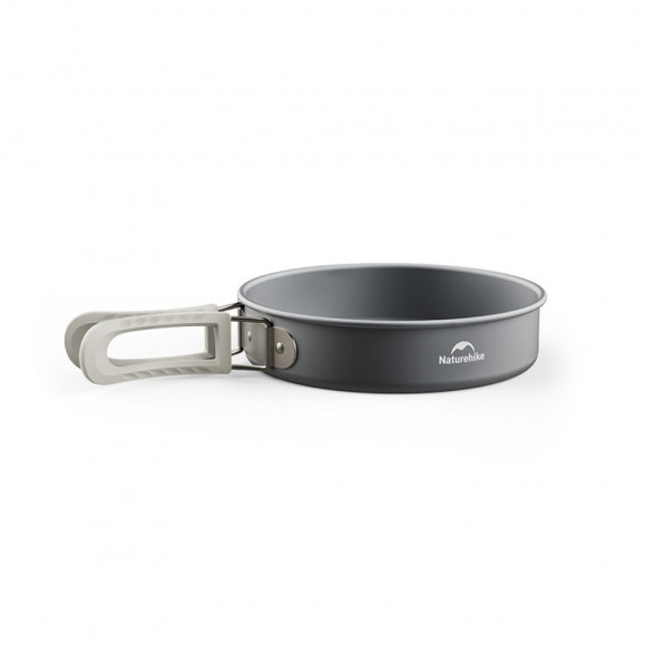 Patelnia ze składaną rączką Naturehike CNK2450CF010, 17,5 cm, aluminium