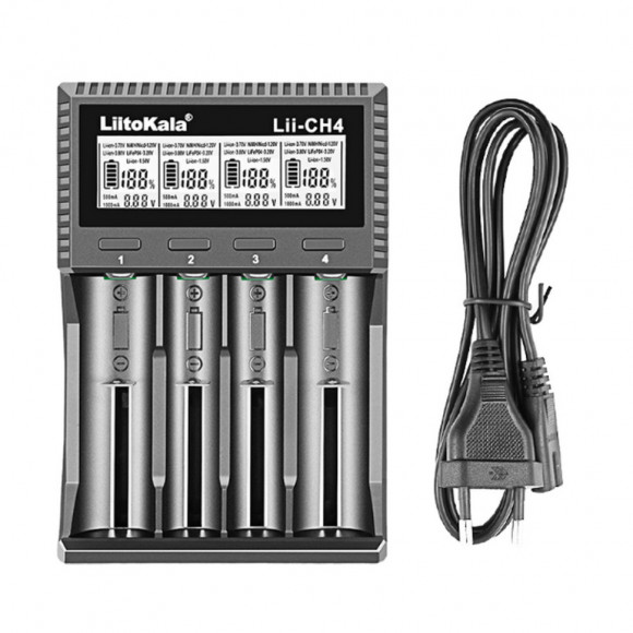 Універсальний  зарядний пристрій LiitoKala Lii-CH4 5V 2A на 4 канали Універсальний  зарядний пристрій LiitoKala Lii-CH4 5V 2A на 4 канали