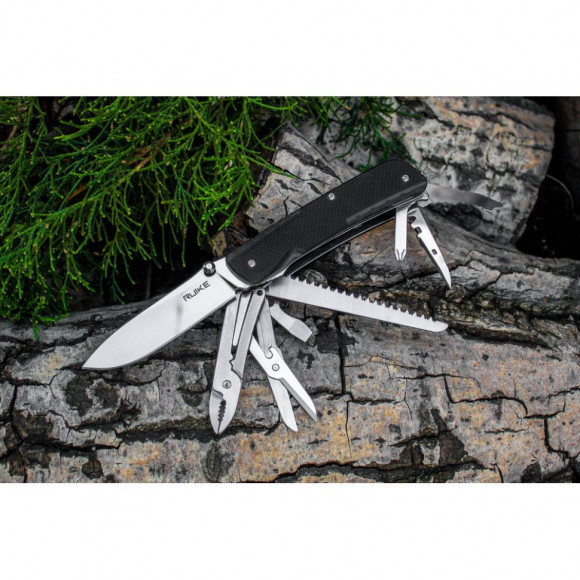 Bluza z kapturem Ruike Criterion Collection L51 чорний