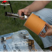 Чохол для газового балону 450 г Naturehike NH20PJ084, жовтий Чохол для газового балону 450 г Naturehike NH20PJ084, жовтий