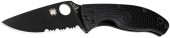 Knife Spyderco Tenacious Black Blade Lightweight