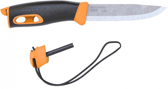 Morakniv Companion Spark knife: yellow Morakniv Companion Spark knife: yellow