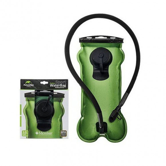 Питна система (гідратор) Naturehike PET NH30Y030-D 3 л, зелений Питна система (гідратор) Naturehike PET NH30Y030-D 3 л, зелений