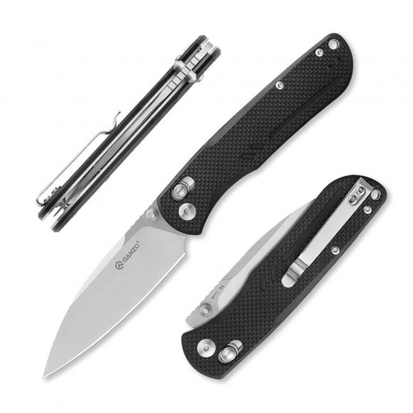 Ніж складаний Ganzo G771-BK чорний Ніж складаний Ganzo G771-BK чорний