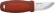 Morakniv Eldris knife. The color is red