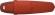 Morakniv Eldris knife. The color is red