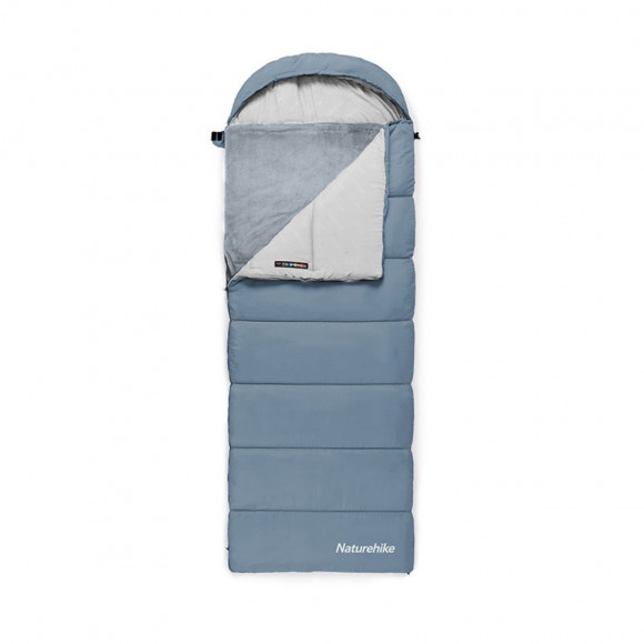 Спальний мішок з підігрівом Naturehike BE400 CNK2300SD021, лівий, сірий Спальний мішок з підігрівом Naturehike BE400 CNK2300SD021, лівий, сірий