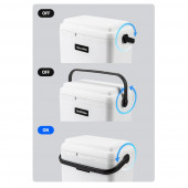 Туристичний холодильник Naturehike NH20SJ021, зелений, 24 л, поліпропілен Туристичний холодильник Naturehike NH20SJ021, зелений, 24 л, поліпропілен