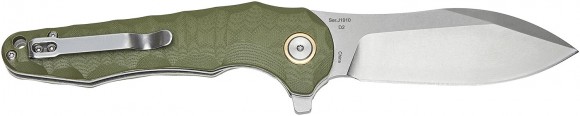 Nóż CJRB Mangrove G10 Zielony